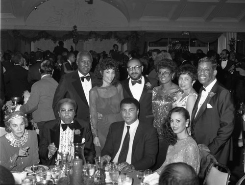 Muhammad Ali at 100 Black Men Event, Los Angeles, 1983
