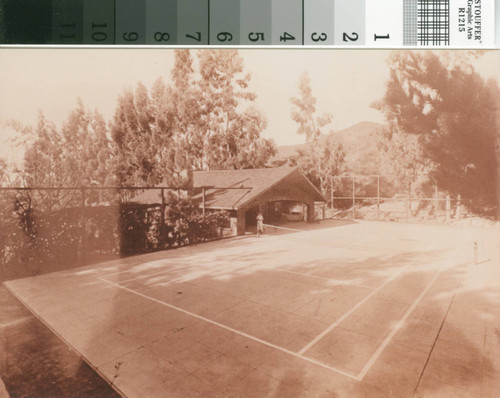 Lodge tennis courts