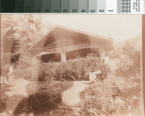 Lodge front porch