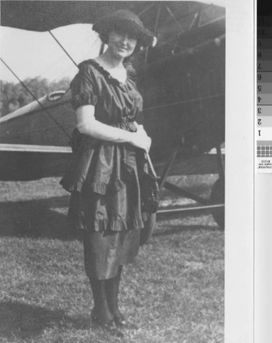 Mary Miles Minter at fly-in party