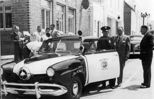 Studebaker Champion police car