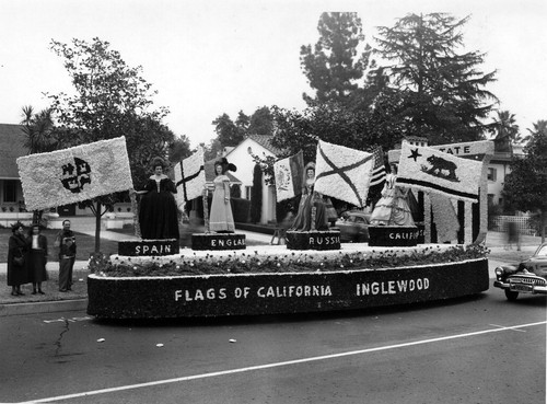 Inglewood's Entry to the Tournament of Roses Pararde, 1950