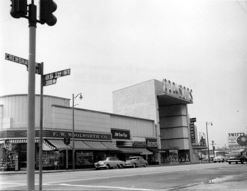 Crenshaw Blvd. & 85th St., Inglewood, California