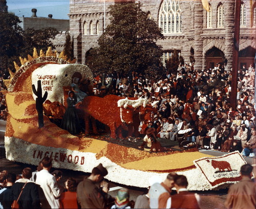 Inglewood's entry in the Tournament of Roses Parade