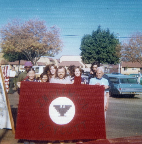 Inglewood Support Group of United Farm Workers Union support Grape Boycott