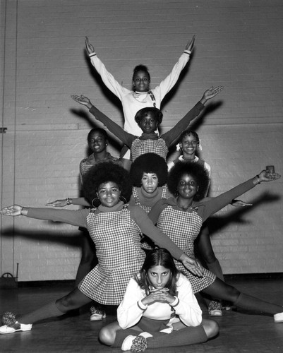 Morningside High School's "Varsity Yell" Pep Squad