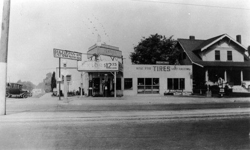 Wise Tires in Inglewood, circa 1920's