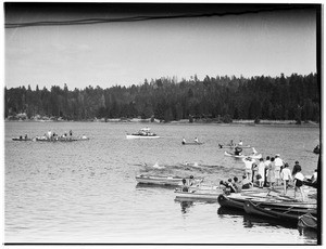 Boats at Lake Arrowhead
