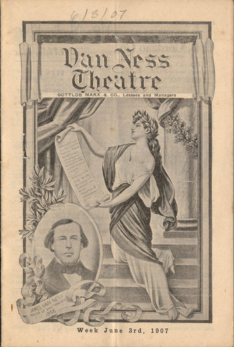 [Cover of Van Ness Theatre program]
