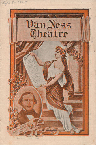 [Cover of Van Ness Theatre program]