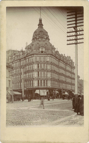 [Photograph of the exterior of the Baldwin Theatre]