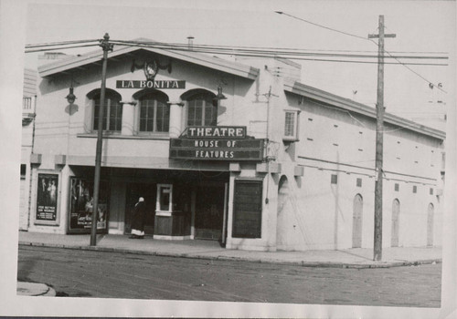 [Photograph of La Bonita Theatre]