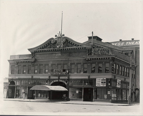 [Photograph of Van Ness Theatre]