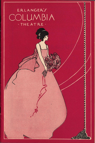 [Cover of Erlanger's Columbia Theatre program]