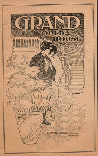 [Cover of Grand Opera House program]