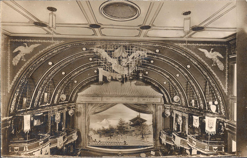 [Postcard of the interior of the Savoy Theatre]