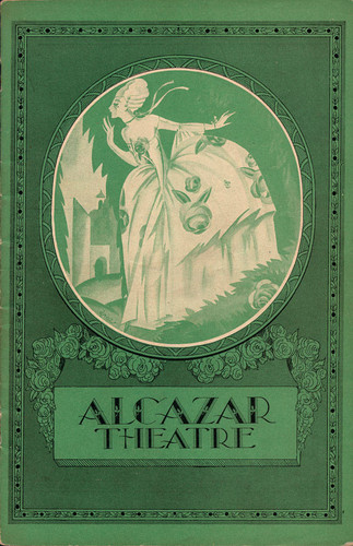 [Cover of Alcazar Theatre program]