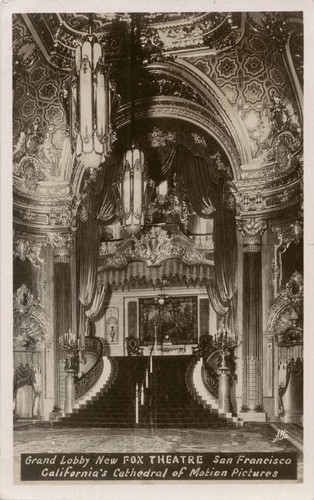 [Photograph of the grand lobby of Fox Theatre]