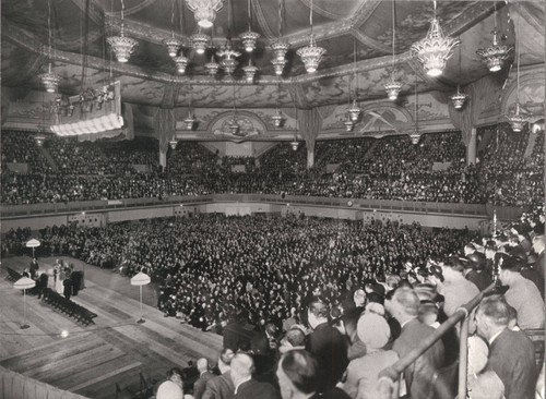 [Photograph of interior of Civic Auditorium]