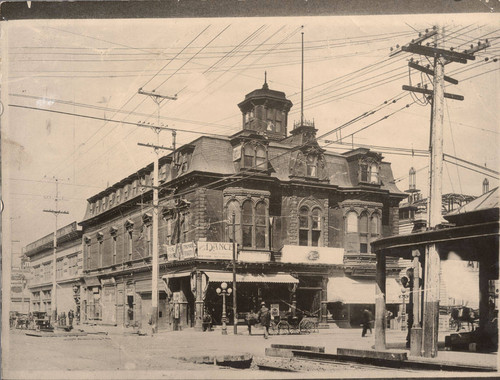 [Photograph of Dietz Opera House]