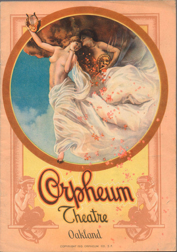 [Cover of Orpheum Theatre Oakland program]