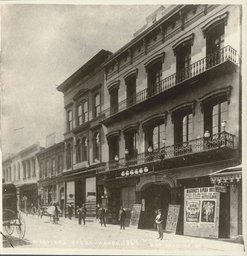 [Photograph of Maguire's Opera House]