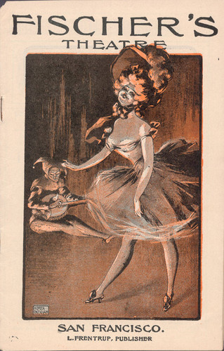 [Cover of Fisher's Theatre, San Francisco, Program]