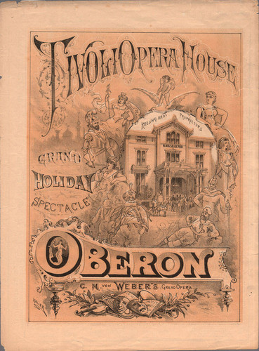 [Cover of Tivoli Opera House program]