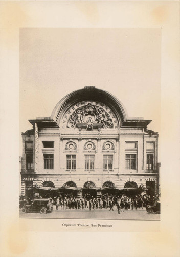 Exterior Orpheum Theatre