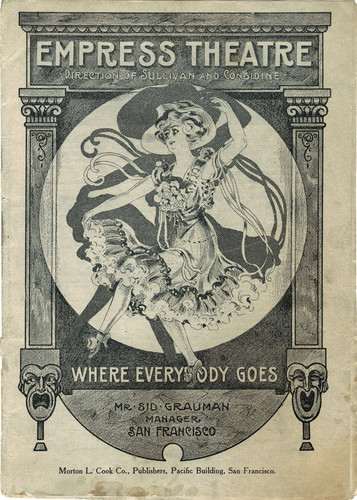 [Cover of Empress Theatre program]