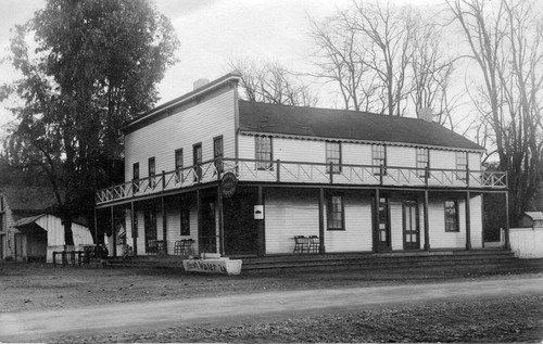 Amador Valley Hotel in early 1900s, c. 1900, postcard