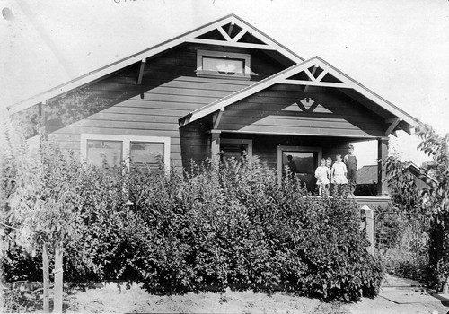 Grandma [Mary] Martin's house, (c. 1916), photograph