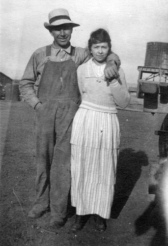 Dan Tehan (1885-1947) and Nell Peterson, (1920s), photograph