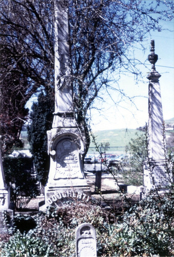 James Witt Dougherty's headstone, (c. 1970s), photograph