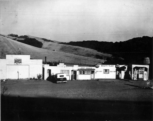 Art Bailey's Place on Old Dublin Canyon Rd. (1954), photograph