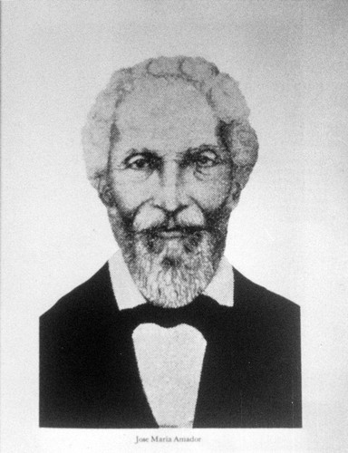 Jose Maria Amador (1781-1883), photograph