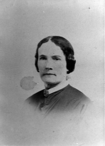 Elizabeth Argyll Dougherty, wife of James Witt Dougherty (c. 1860), photograph