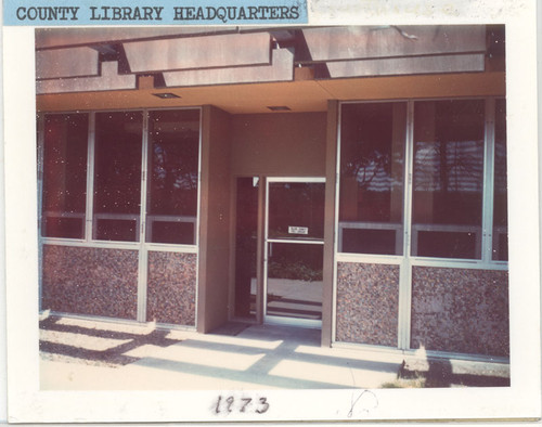 1957-1976 Headquarters, Tulare County, Calif., Library System