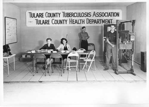 Tulare County Tuberculosis Association Booth