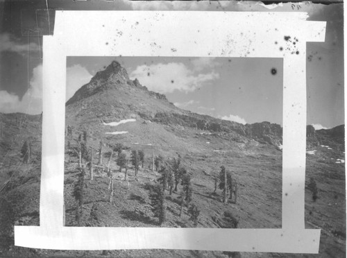 Above the Timberline, Sierra Nevada Mountains, Tulare County, Calif., 1905