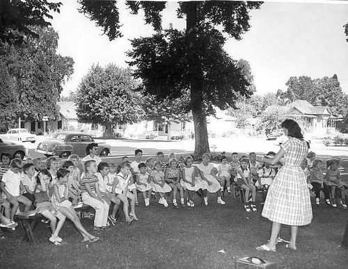 Story Hour, Visalia (Calif.) Public Library, 1958