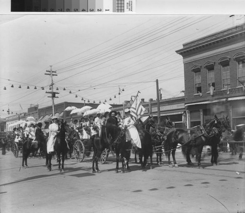 Native Daughters of the Golden West Parade