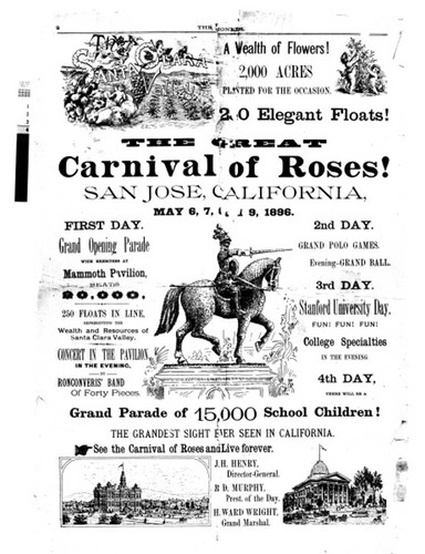 Carnival of Roses Advertisement