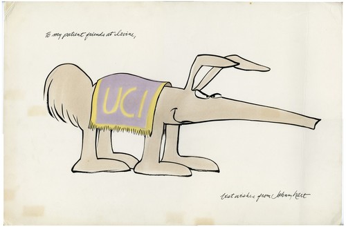 Anteater mascot, Johnny Hart
