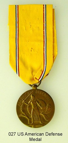 US American Defense medal