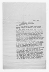 Letter from J. D. Black to Eugene A. Holmes