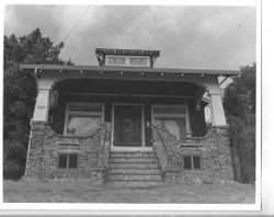 Circa 1890 Craftsman bungalow in the Morris Addition Block A, at 7220 Bodega Avenue, Sebastopol, California, 1993