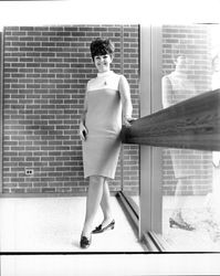 Nancy Scott, Miss Sonoma County contestant, Santa Rosa, California, 1969