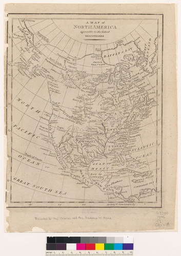 A map of North America : agreeable to the latest discoveries / J. Cary sculpt