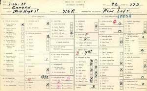 WPA household census for 716 NEW HIGH, Los Angeles